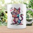 I Go Meow Colorful Singing Cat Coffee Mug Gifts ideas