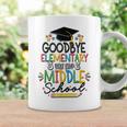 Goodbye Elementary Next Stop Middle School Groovy Graduation Coffee Mug Gifts ideas