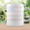 Gringa Af Patriotic For Chicanas Or New Citizens On July 4 Coffee Mug Gifts ideas