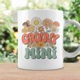 Groovy Mimi Floral Hippie Retro Daisy Flower Mother's Day Coffee Mug Gifts ideas