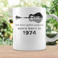 Guitarrista Guitarra Con Paisaje Best Guitar Players 1974 Taza de café Ideas de regalos