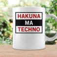 Hakuna Ma Techno Cool Electro Music Lover Quote Coffee Mug Gifts ideas