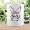 Happy Easter Cute Bunny Face Tie Dye Glasses Rabbit Girl Kid Coffee Mug Gifts ideas