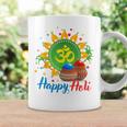 Happy Festival Of Colors Happy Holi Om Hindu Indian Coffee Mug Gifts ideas