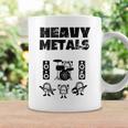 Heavy Metals Periodic Table Elements Rock Band Coffee Mug Gifts ideas