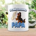 Herren Schäferhund Hund Papa Raglan Tassen Geschenkideen