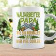 Herren Waldarbeiter Papa Wie Ein Normaler Papa Nuriel Cooler Raglan Tassen Geschenkideen