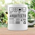 Hombre Divertido Arquitectura Graduación Arquitecto Taza de café Ideas de regalos