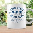 Home Plate Social Club Hey Batter Batter Swing Baseball Coffee Mug Gifts ideas