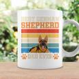 Hunde Papaatertag Geschenk Retro Deutscher Schäferhund Tassen Geschenkideen