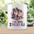 Ich War Normalor 2 Aussies Lustiger Australian Shepherd Tassen Geschenkideen