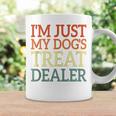 I'm Just My Dog's Treat Dealer Retro Vintage Dog Lover Coffee Mug Gifts ideas