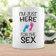 I'm Just Here For The Sex Gender Reveal Family Coffee Mug Gifts ideas