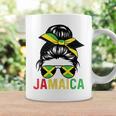 Jamaican Flag Jamaican Clothing Jamaica Messy Bun Jamaica Coffee Mug Gifts ideas