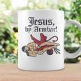 Jesus By Armbar Satan God Christian Faith Coffee Mug Gifts ideas