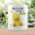 Just A Girl Who Loves Ducks Coffee Mug Gifts ideas