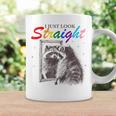 I Just Look Straight Raccoon Queer Gay Les Lgbt Meme Coffee Mug Gifts ideas