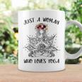 Just A Who Love Yoga Vintage For Womens Coffee Mug Gifts ideas