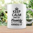 Keep Calm And Let Cassidy Handle It Name Coffee Mug Gifts ideas
