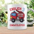 Kinder Jetzt Bin Ich Einsatzleiter Endlich 3 Jahre Boys Fire Brigade Tassen Geschenkideen