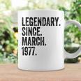 Legendary Since March 1977 Coffee Mug Gifts ideas