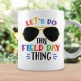 Let's Do This Field Day Thing Colors Quote Sunglasses Boys Coffee Mug Gifts ideas