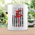 Lineman American Flag Electric Cable Lineworker Coffee Mug Gifts ideas