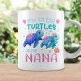 My Little Turtles Call Me Nana Turtles Sea Summer Womens Coffee Mug Gifts ideas