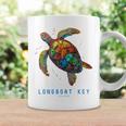 Longboat Key Fl Florida Souvenir Vintage Tribal Sea Turtle Coffee Mug Gifts ideas