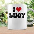 I Love Lucy I Heart Lucy Valentine's Day Coffee Mug Gifts ideas