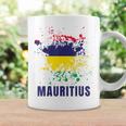 Mauritius Retro Vintage Watercolors Sport Mauritian Flag Coffee Mug Gifts ideas