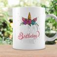 Mommy Of The Birthday Girl Unicorn Girls Family Matching Coffee Mug Gifts ideas