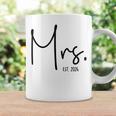 Mrs Est 2024 Just Married Wedding Wife Hubby Mr & Mrs Coffee Mug Gifts ideas