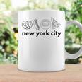 New York City Foods Pretzel Bagel Pizza Hot Dog Cute Nyc Coffee Mug Gifts ideas