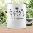No Rain No Flowers Flowers Coffee Mug Gifts ideas