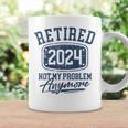 Not My Problem Anymore Retirement Womens Coffee Mug Gifts ideas