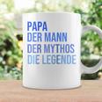 Papa Der Mann Der Mythos Die Legende Raglan Tassen Geschenkideen