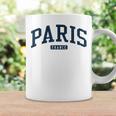 Paris France College University Style Navy Coffee Mug Gifts ideas