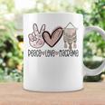 Peace Love Macrame Lover Boho Wall Hanging Bohemian Coffee Mug Gifts ideas