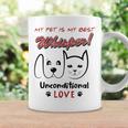 My Pet Is My Best Whisper Unconditional Love Coffee Mug Gifts ideas