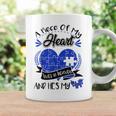 A Piece Of My Heart Lives In Heaven And He's My Dad Coffee Mug Gifts ideas