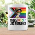 More Pride Less Prejudice Lgbtq Rainbow Pride Month Coffee Mug Gifts ideas