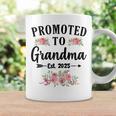 Promoted To Grandma 2025 Pregnancy Announcement Coffee Mug Gifts ideas
