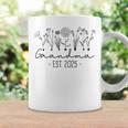 Promoted To Grandma 2025 Soon To Be Grandma 2025 Floral Coffee Mug Gifts ideas