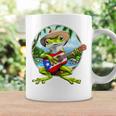 Puerto Rico Coqui Frog Playing Guitar Taino Boricua Coffee Mug Gifts ideas