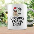 Pug Tree Lights Dog Xmas This Is My Christmas Pajama Coffee Mug Gifts ideas