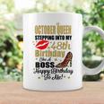 Queen Girl Stepping Into My 48Th Birthday Like A Boss Coffee Mug Gifts ideas