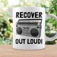 Recover Out Loud Vintage Style Tape Recorder Coffee Mug Gifts ideas