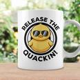 Release The Quackin I Love Duck Lovers Yellow Duck Coffee Mug Gifts ideas