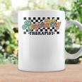 Respiratory Therapist Week Retro Checkered Vintage Coffee Mug Gifts ideas